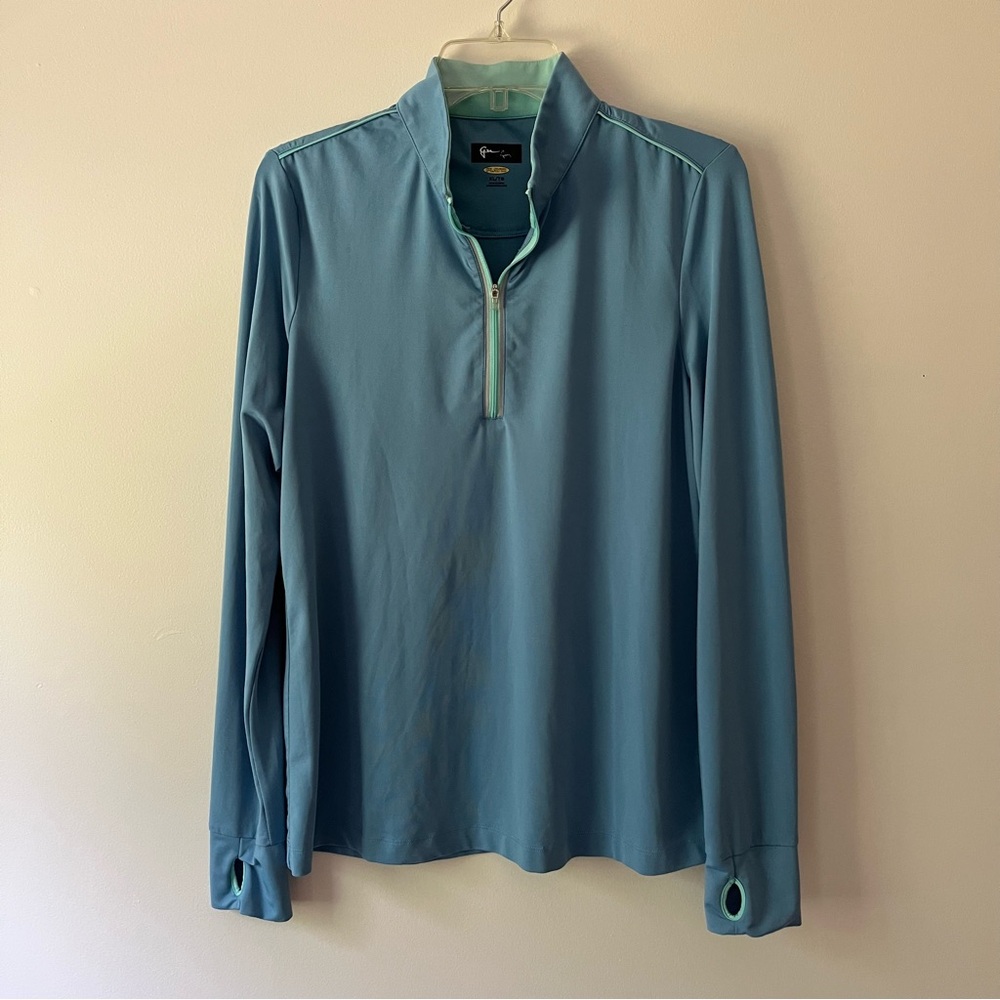 Greg Norman Play-Dry Long Sleeve Golf Shirt XL